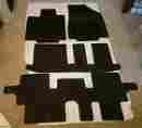 999e1-xz000 Oem Nissan 2013-2016 Pathfinder Factory Black 4pc Rubber All Weather Floor Mats