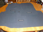 999e24y000 Nissan Genuine Versa Carpet Floor Mats Black