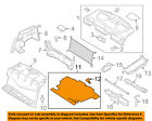 9e5z5413046ba Ford Mat Set