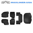 A0082-b0109-c0082-e0082 Maxliner Floor Mats Set And Cargo Liner Black 707152351232