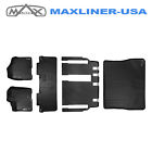 A0128-b0083-c0229-d0083 Maxliner Floor Mats Rows And Cargo Liner Set 707152350938