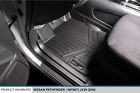 A0131-b0131-c0131 Maxliner Maxfloormat All Weather Floor Mats Row Set Pathfinder Black