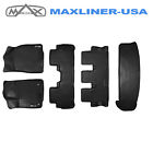 A0152-b0152-c0152-e0152 Maxliner All Weather Black Floor Mats Rows Cargo 707152344272