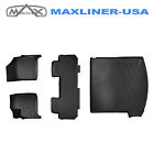 A0345-b0343-d0345 Maxliner Smartliner Black Floor Mats Cargo Liner Set 604348883068