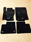 A1666800014 8t47 Mercedes Benz Oem Set Velour Floor Mats Espresso Brown