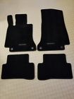 A20568000489j74 Mercedes Black Carpet Floor Mats Set