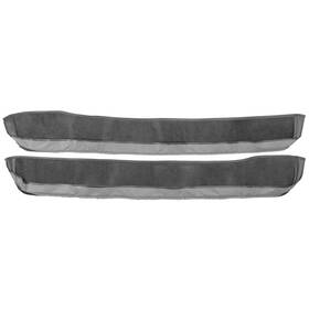 15104-87 Acc Carpets Door Panel Carpet Smoke Gray Mustang 1987-1989
