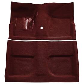 3528-64.5-13mb Acc Carpets Carpet Original Style Molded With Mass Back Maroon Coupe 1964-1/2