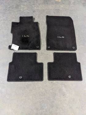 232.ac1i19 Acura 2019 -2022 Ilx Front And Rear Interior Floor Carpet Cover Mat Oem 114277