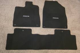 3-mdxl001-nh690-06 Acura 2014 - 2020 Mdx Interior Floor Mats Set Oem