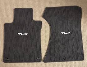 83600-tz3-a30za Acura 2018-2020 Tlx Awd Carpet Front Floor Mats Only Set Of 2 Black Oem