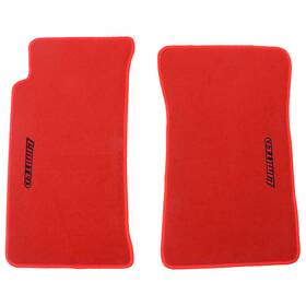 Aero-designer 90-97 Mx-5 Fits Mazda Miata Red Nylon Floor Mats Car Carpet Non-slip 2pcs Set