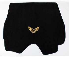 6087-g Afm New Carpet Trunk Mat 1974 - 1981 Pontiac Firebird Embroidered Logo In Gold With Gb