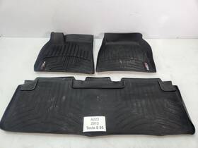 600597200g Aftermarket Products 12-16 For Tesla Model S Front Rear Weather Tech Rubber Floor Mats Set