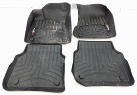 630.769.1500 Aftermarket Products For 2011-2015 Audi A8 D4 Swb Front Rear Weathertech Rubber Floor Mats Set