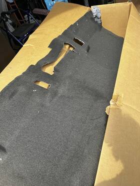 23168558 Agm Original Oe 23494245 New In Box Gm Carpet Assembly Rear Floor Panel Jet Black Chevy Parts
