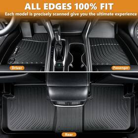 Spv-835718 Aipoil Floor Mats And Cargo Liner Set For 2025 2026 Nissan Murano