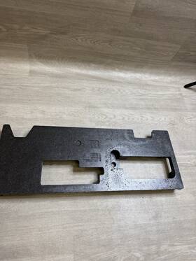 50547705 Alfa Romeo 2017-2020 Giulia Rear Trunk Floor Cargo Spacer Pad Insert Foam Oem