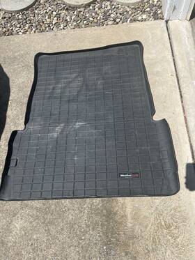 449301-443242-443243 All Weather Dodge Durango 2016-2025 Weathertec All-weather Floor Mats. 7 Pass Configuration