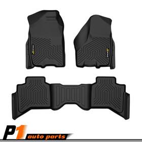 Allgood112610 Allgoodauto Fit For 09-24 Ram 1500 Quad Cab Classic Models All Weather Tpe Floor Mats Liner