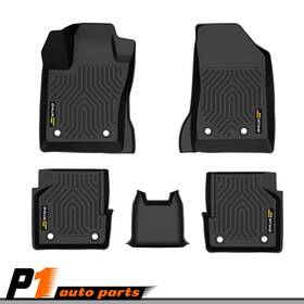 Allgood121023 Allgoodauto Floor Mats Tpe Fit For Jeep Compass 2017-2025 Front And Rear 2 Rows Liners