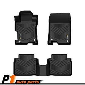 Allgood121045 Allgoodauto Fits 08-12 Honda Accord All Weather 3d Molded Floor Mats Carpets Liner Cover Tpe