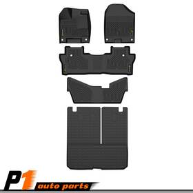 Allgood22809 Allgoodauto Floor Mats Trunk Liners Tpe For 2016-2022 Honda Pilot Cargo Backrest