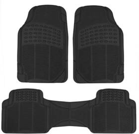 Altocars 192072507010 For All Mercedes-benz Car Floor Mats Set 3pcs Rubber Premium Fit Road Cover