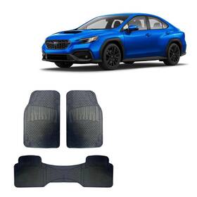 Altocars 654697864898 For All Subaru Car Floor Mat Set 3pcs Heavy Duty