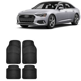 6676867 Altocars For All Audi Car Floor Mat Waterproof 4pcs Set Easy Installation