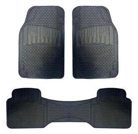 Altocars 713136179460 For All Plymouth Car Floor Mats Set 3pcs Adjustable Configuration Wide Vehicles