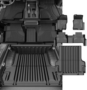 Fm-ni-016-zh-2 Aomsazto Fm-ni-016-zh-2%aom All Weather Floor Mats And Truck Bed Mat Fit For Nissan Frontier 2022 2023 2024