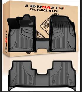 Viw537486 Aomsazto Floor Mats For Volkswagen Id.4 2021-2024 All Weather Car Liners Waterproof Tpe