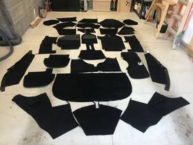 Ckcab85sl Appbiz 1985-1989 Porsche Cabriolet Carpet Set Black Sliverknit Ckcab85sl Appbiz 1985-1989 Porsche Cabriolet Carpet Set Black Sliverknit
