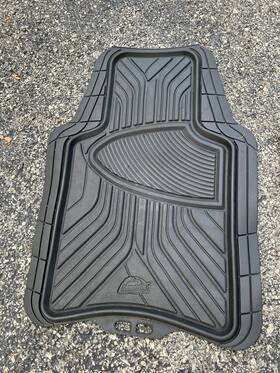 79966 Armorall Black 2-piece Rubber Heavy-duty Car Floor Mats