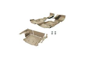 B1013653-brn1-aa Armorlite For 11-18 Jku 4dr Full Kit Composite Floor - Khaki