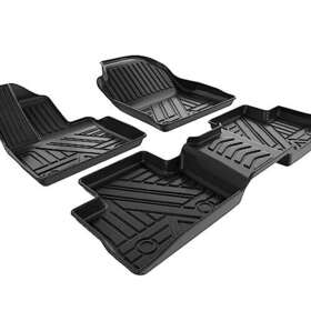 Aslong 750266421643 5 Seat Car Floor Mats Fit For 2019-2023 Toyota Rav4 Weather Mat Lin