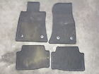 Ats 171888004lkq Cadillac Floor Mats All Weather Rubber Front Rear Black