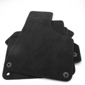 232.au1d06 Audi A3 Floor Mat Set Oem Black 8p0 864 450 2006 - 2013 8p Quattro