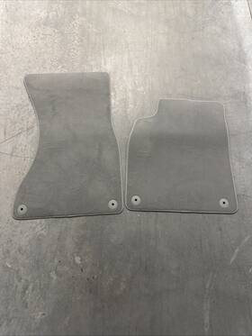 4g1863691agk6 Audi Oem 2012-2018 A6 C7 Floor Mats Front -set Left And Right Lhd