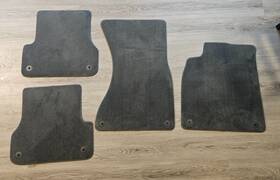 4g8061270mno Audi A7 12-18 Premium Textile Floor Mats - Genuine Oem Accessory Set Of 4