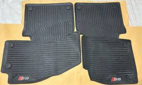 4h0-061-511-ay2 Audi S8 Floor Mats All Weather 2011-2023 Four Front And Rear Oem Genuine Sweet