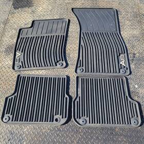4h0061511 Audi All Weather Rubber Carpet Floor Mat Mats Set Assembly 11-18 A8 S8