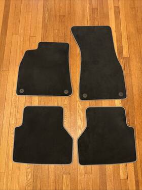 4k1863691 Audi 2018 2019 2020 2021 2022 2023 2024 A6 Car Floor Mats Set Of 4 Oem New Grey