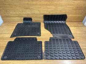 4l1061501041 Audi Oem 07-2015 Q7 Front Rear Rubbers All Weather Mats Note