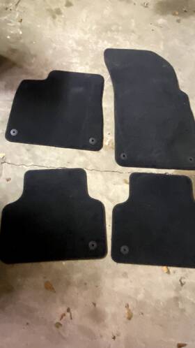 4m0863732bqa5 Audi 2017 - 2025 Q7 Nterior Floor Carpet Cover Liner Mat Set Of 4 Oem 4m1863011c
