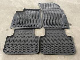 4m1061512 Audi 2017 2018 2019 Q7 Front Rear Left Right Rubber Floor Mat Set 1625 Oem