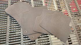 4m1863011f2oy Audi Q7 Sq7 Q8 Sq8 Rsq8 Original Carpeted Floor Mat Set Mats Light Gray