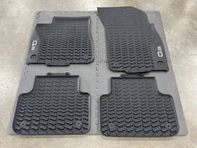 4m8061221041 Audi 2019-2024 Q8 Sq8 Rs All Weather Floor Mats Liners Black Genuine Oem