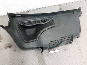 8k5863887 Audi 09-16 A4 S4 Rear Left Driver Side Trunk Boot Liner Carpet Trim Cover Oem
